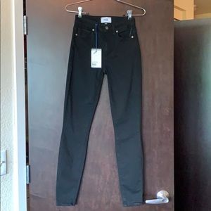 Brand New!! Paige High Rise Black Skinny Jeans